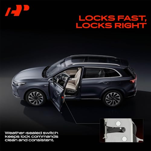 Image of A-Premium Rear Left Driver Side Door Lock Latch Assembly Compatible with Ford Expedition 2002-2009 & Lincoln Navigator 2002-2009