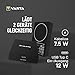 VARTA Power Bank 5.000mAh, magnetische kabellose Powerbank, Mag Pro, Wireless, 7,5W, Ladegerät mit USB Typ C, kompatibel mit MagSafe & Qi Standard (iPhones & Android), schwarz