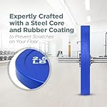 LoGest Olympic Change Weight Plates Set - For Weightlifting, Powerlifting or Gymnastics - 8-Piece Set Fractional Weight Plates - 0.5LB 1.25LB 2.5LB 5LB Pair Cross Training Bumper - Image 3