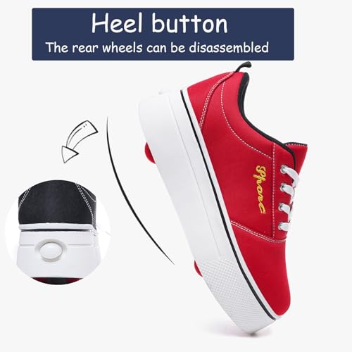 Roller Skate Shoes for Kids Boys and Girls Stylish Children's Sneakers with Wheels Suitable as a Gift for Beginners2