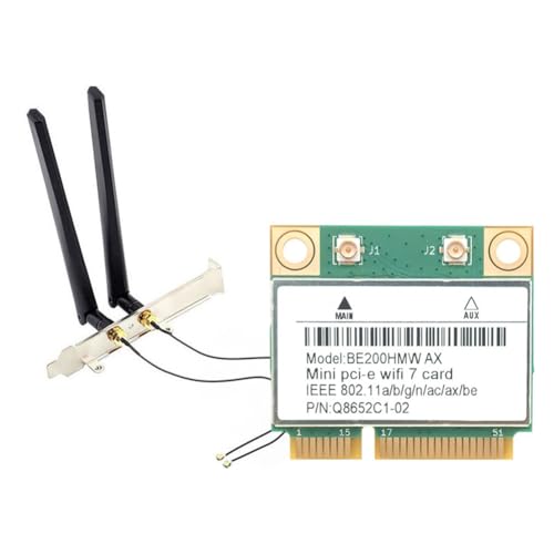 Carte WiFi 7 Mini PCI-E BE200HMW Bluetooth 5.4