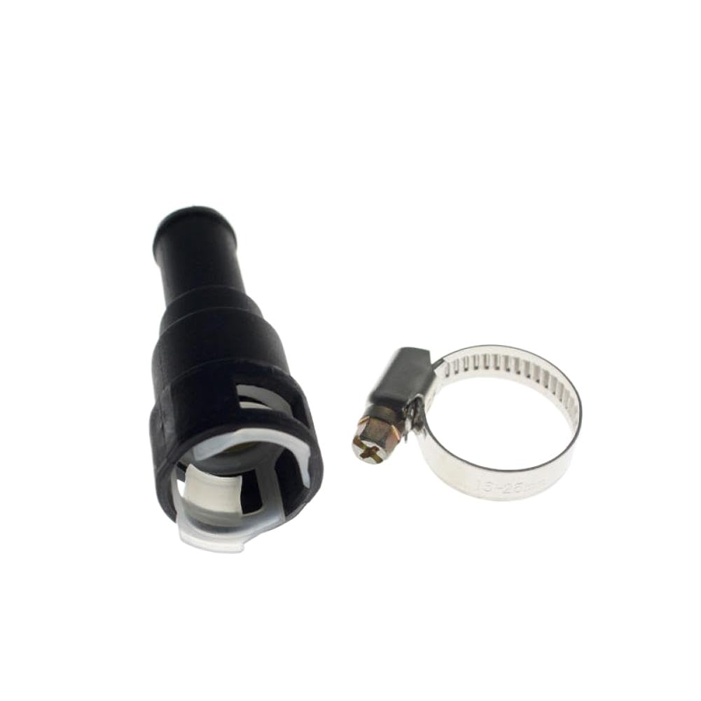 Heater Hose Connector Compatible with Canyon Envoy Yukon XL 1500 2500 Alero Silhouette Montana 15119175(Witch Clamp)