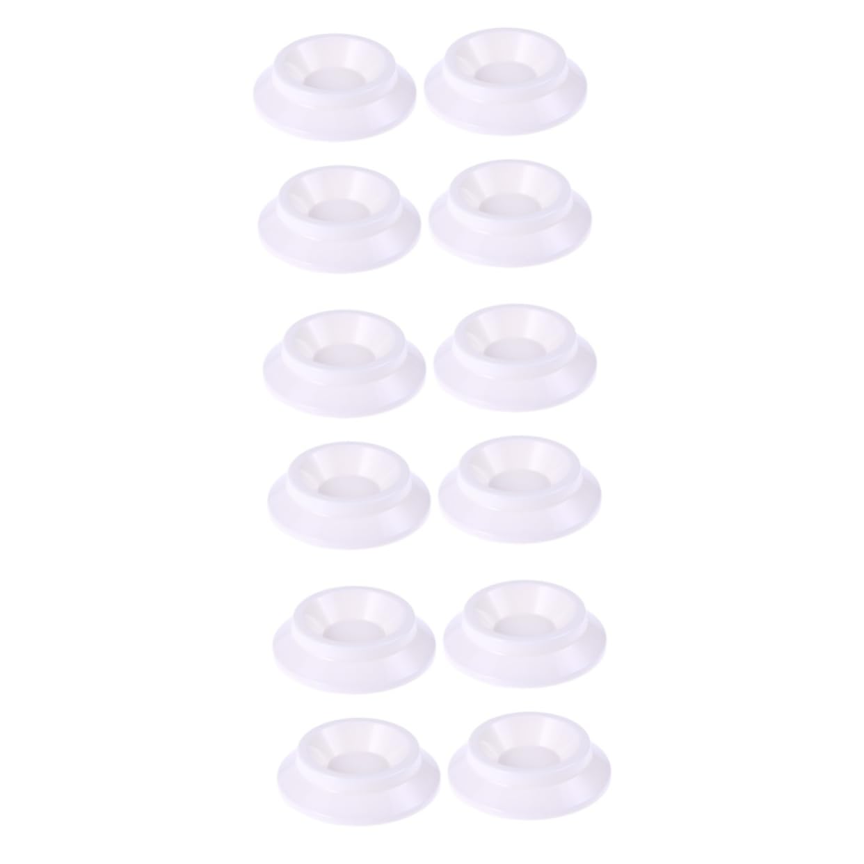 ifundom 3sets Grand Piano Floor Pads Non-slip Caster Cups Elegant Piano Protection 4pc*3