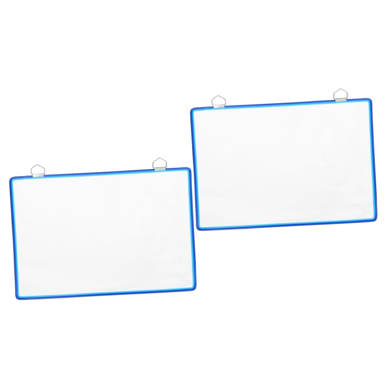 AYUWQZX Wall Display Unit, 2pcs Hang Plastic Document Bag Wall Organizer With File Holder For Office Mail Storage