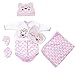 Pedolltree Reborn Baby Girl Dolls Clothes 22 inches Butterfly Rabbit 5 pcs Sets Outfit Accessories for 20-23