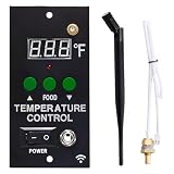 Upgrade WiFi Smart Digital Control Board Replacement Parts for Green Mountain Daniel Boone Choice Grills, Part Number: P-1052 Comes with Thermal Temperature Sensing Probe