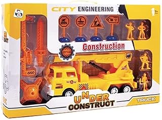 Mega Truck Construção com Acessórios, Pica Pau Brinquedos
