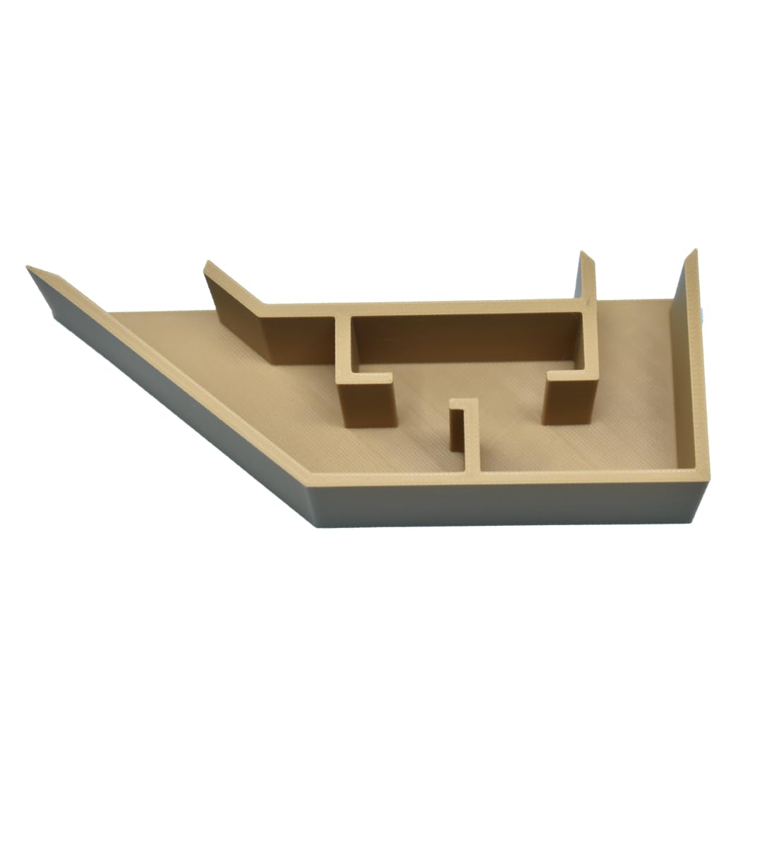 Chatelet Aquarium Underground Tunnel | Fish & Shrimp Hideout for Aquariums | Unique Underground Viewing Tunnel | Made in USA (Tan)
