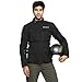 Royal Enfield Nirvik Men's Riding Jacket, Motorcycle Full Body Protective Gear, Armored Touring & Adventure Biker Jacket for Safety & Comfort (Large, Black)