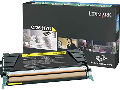 AmazonUk/MG1AT Lexmark C736H1YG Laser Toner for C736 - yellow, XXL - Image 5