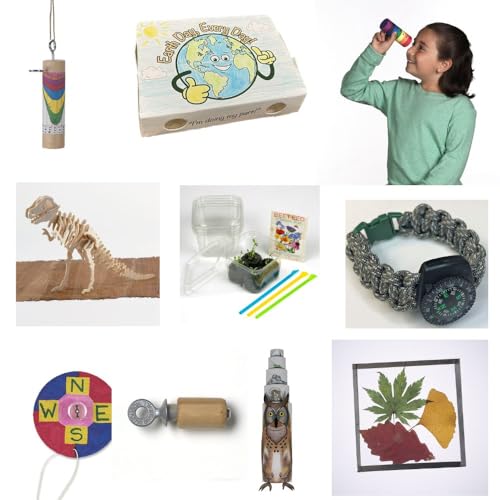 Nature-Watch Afterschool STEM Kits | Middle School Grade Levels (12 Different Projects with All Needed Materials and Step by Step Videos Guide The Instruction)