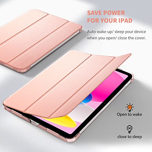 EasyAcc Case for iPad (A16) 11th/10th Generation 2025/2022 11/10.9 inch, Slim Hard Protective Cover for iPad 11/10 Gen - Image 3