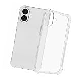 fonefunshop Case For iPhone 16 Plus Clear Transparent King Kong Tough Shockproof Armoured
