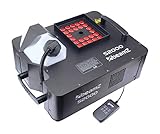 Salida horizontal o vertical Beamz 160500 - S2000 maquina de humo dmx con efecto led 24x 3w