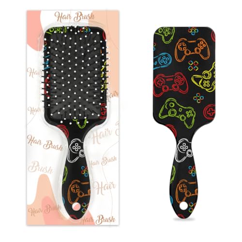Brosse à cheveux garçons démêlante coussin d'air pour cheveux bouclés et fins