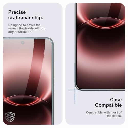 Image of Military-Grade Gorilla Tempered Glass For Vivo X300 Ultra (6.82 Inch) With Installation Kit | Edge to Edge Coverage | Black