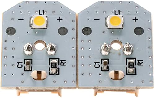 WR55X11132 WR55X25754 WR55X26486 Luz LED para refrigerador compatible con refrigerador GE (paquete de 2)