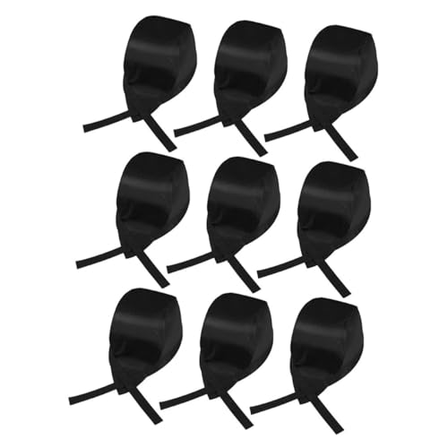 Toques de cuisine unisexes pour cuisiniers lot de 9 pièces Veemoon