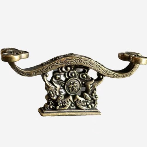 Mascotte Feng Shui en bronze et décoration de table Grande Fortune en laiton