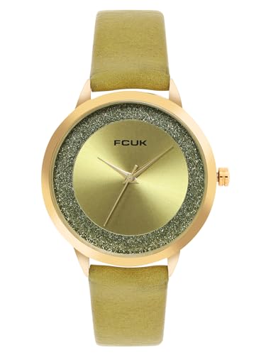 FCUK Olive Green Dial Analog Watch for Women - FK00025C (B0CMHZM6YX) Amazon Price History, Amazon Price Tracker
