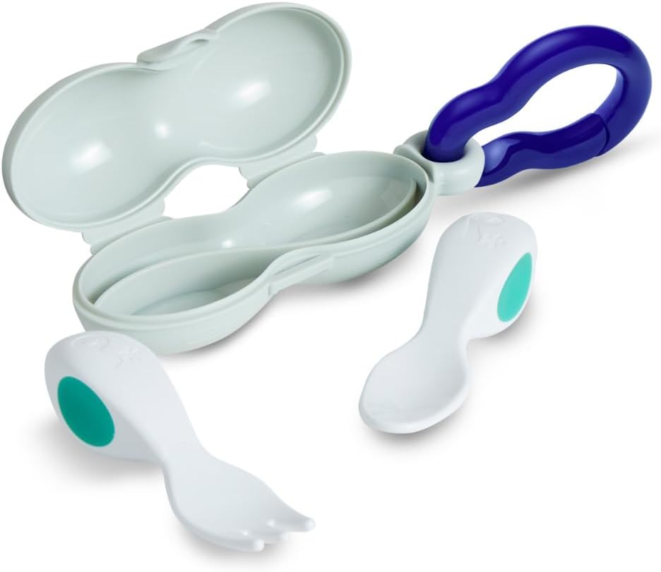 Baby Spoon & Fork Set with Case
