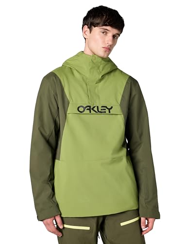 Oakley - Oakley Men's Thermonuclear Protection TBT Insulated Anorak Jacket, New Dark Brush/Fern, XX-Large