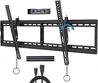JUSTSTONE Tilt TV Wall Mount Bracket for 40-90 Inches LED, Plasma Flat Screen