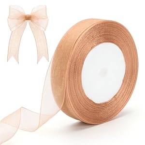 Yadiana Organzaband Rose Gold Geschenkband