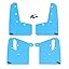 Bright Blue with Black Logo