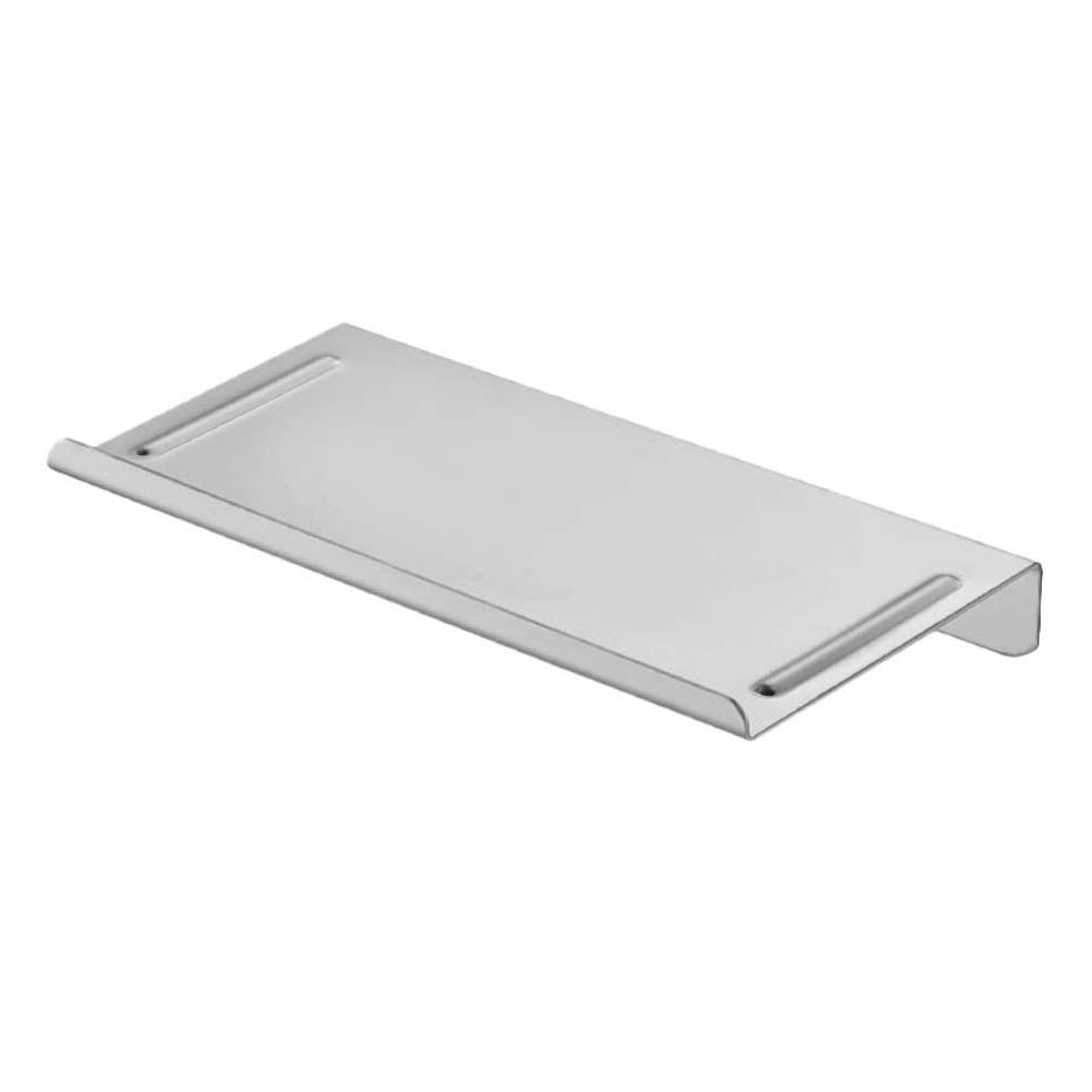 VICMAT Stainless Steel Bathroom Wall Mount Shelf for Mobile Phone iPad, Fabric - Modern Design - Floating Shelf - 18 x 9 cm - Durable