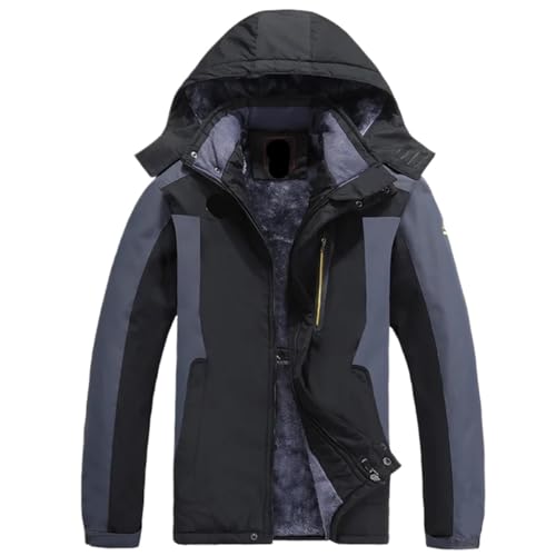 Veste de randonnée imperméable homme grand froid pour rester au sec et au chaud