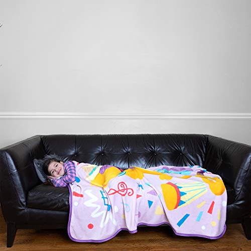 Franco Kids Bedding Super Soft Micro Raschel Throw, 46" x 60", Sony Vivo - Image 2