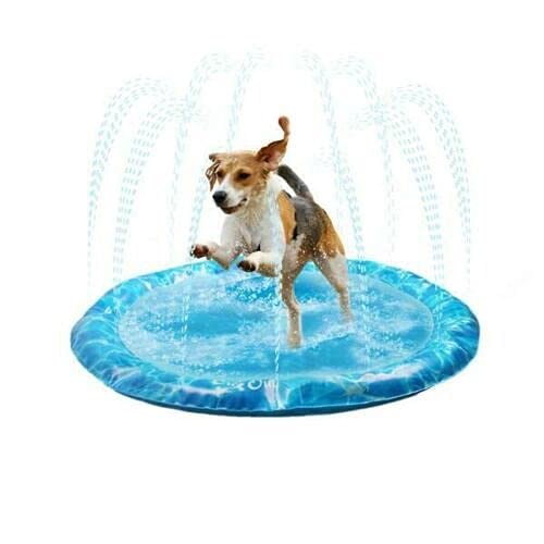 Tapis amusant pour garder les chiens au frais par temps chaud AB Tools grand format 100x100 cm