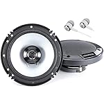 Kenwood 6-1/2" 300W Max (60W RMS per Pair) 6.5" KFC 2-Way Sport Series Flush Mount Car Audio Door Coaxial Speakers - Image 2