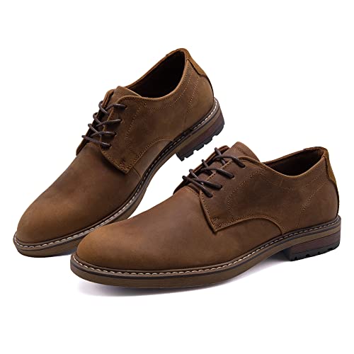 Image of Arkbird Mens Dress Shoes, Lace Up Leather Oxford