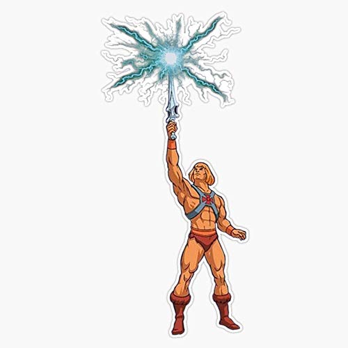 He-Man Sticker Decal Vinyl Bumper Sticker Decal Waterproof 5"