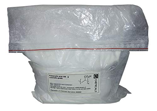 Acide Polyacrylique Carbomère Ph. Eur. ingrédient cosmétique de qualité supérieure 100g