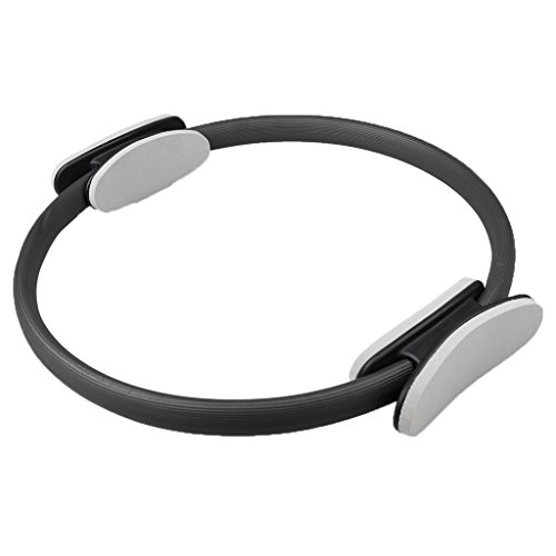 gazechimp Pilates Anel De Alça Dupla Dupla Aderência Magia Exercício Círculo Fitness Círculos - Pret