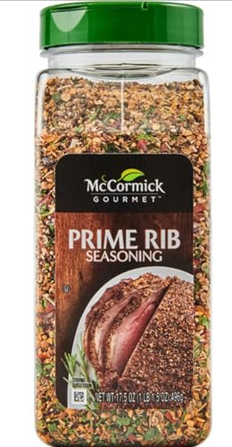 McCormick Gourmet Prime Rib Seasoning BBQ Rub Spice 17.5 Ounce