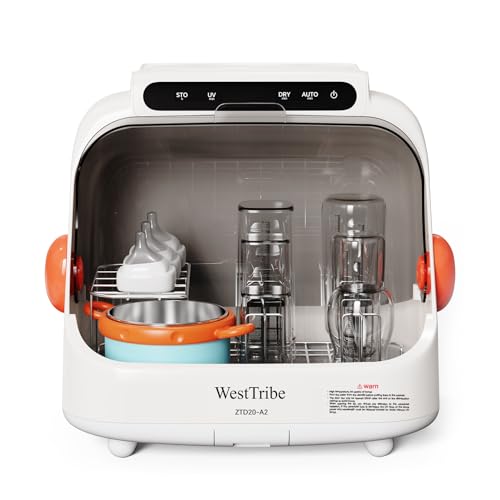 Baby Bottle Sterilizer and Dryer – UV Sterilizer 20L Large Capacity, Hot Air Drying, UV Sanitizer Box, No Need to Clean Regularly.UV Light Sanitizer Box .Sanitizer Machine.