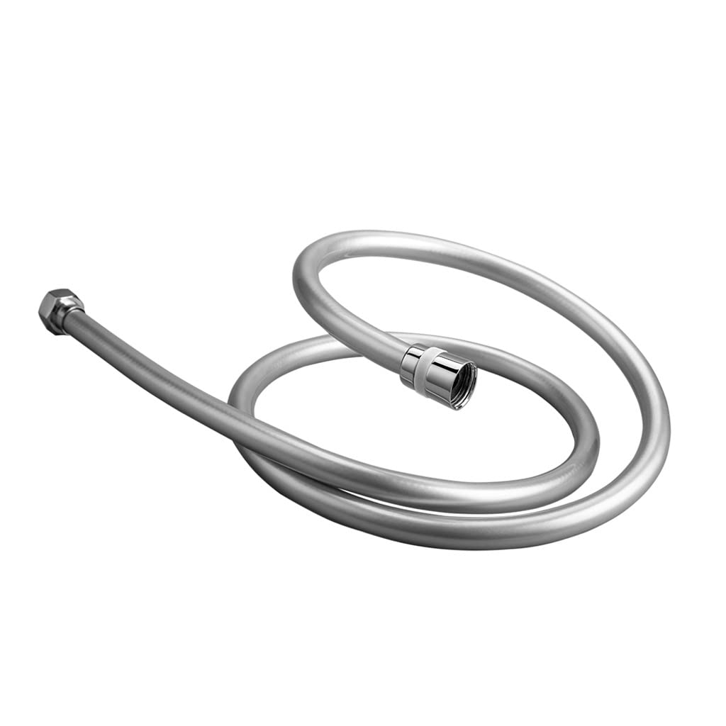 QUNINE PVC-Brauseschlauch, Sanitärschlauch, Badezimmer-Handbrauseschlauch, Zubehör für explosionsgeschützte Badezimmerrohre (Größe: 1,5 mPVC) (1,5 mPVC)