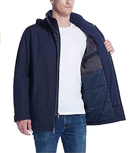 Weatherproof Mens Ultra Tech Stretch Jacket (Navy Heather, Medium)3