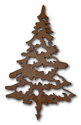 ARTTEC Weihmachtsbaum Mini (Stecker) (20 cm Rost) - hochwertige Gartendeko aus Metall - Rostdeko für Garten, Balkon & Terasse - Metall Gartenstecker - Made in Germany ARTTEC Weihmachtsbaum Mini (Stecker) (20 cm Rost) - hochwertige Gartendeko aus Metall - Rostdeko für Garten, Balkon & Terasse - Metall Gartenstecker - Made in Germany