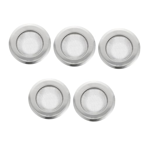 Veemoon 5pcs coladores de fregadero de acero inoxidable