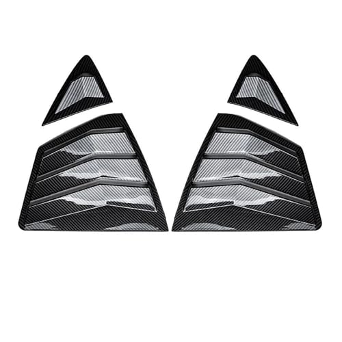 Persienne de lunette arrière pour Camry 2024 volet latéral store carbone look pour route
