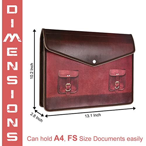 Image of FEDUS Pack 3 Documents Holder Envelope Folder,Stylist Printed File Storage Bag with Snap Button Transparent Plastic File for documents Certificate File Holder /Document Folder Organizer for Certificate