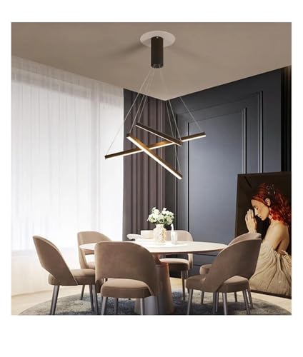 Lustre de plafond d'escalier moderne LED pour grand salon cage d'escalier chic