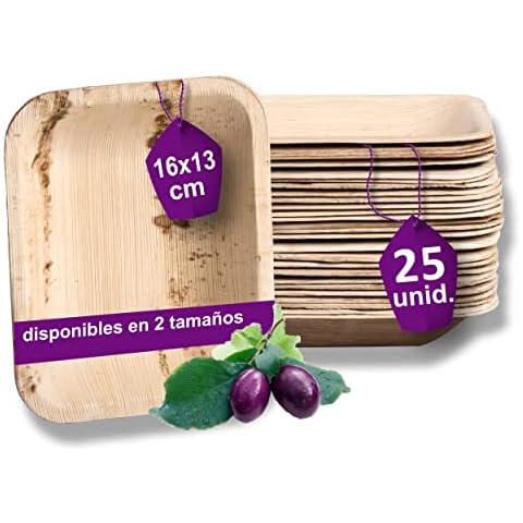 Platos desechables orgánicos Waipur de hoja de palma Cover