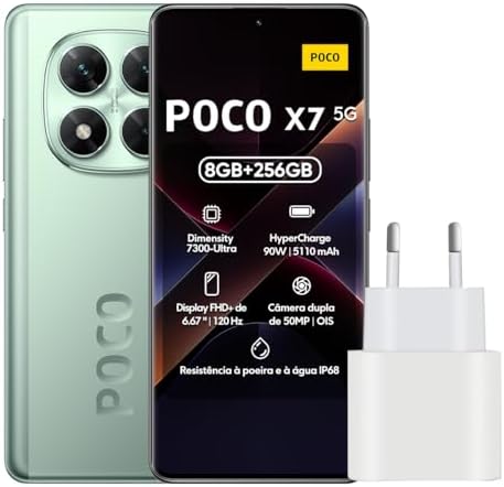 Smartphone Xiaomi Poco X7 5G NFC 8GB RAM 256GB ROM[24095PCADG] (G...