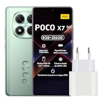 Smartphone Xiaomi Poco X7 5G Green (Verde) 8GB RAM 256GB ROM